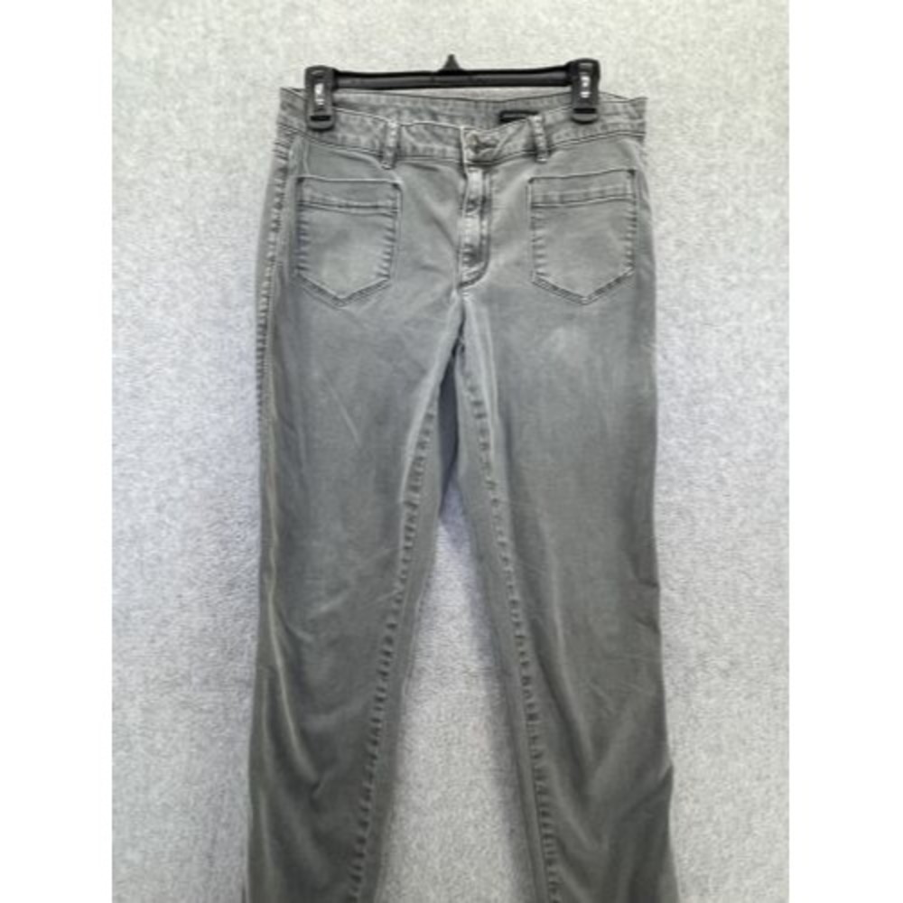 Club Monaco Women's Gray Denim Jeans Size 10 Cotton Blend Slim - Picture 11 of 12